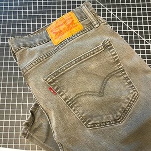 Levi’s 502 style 4-way stretch grey wash denim. 33 x 30 excellent condition.